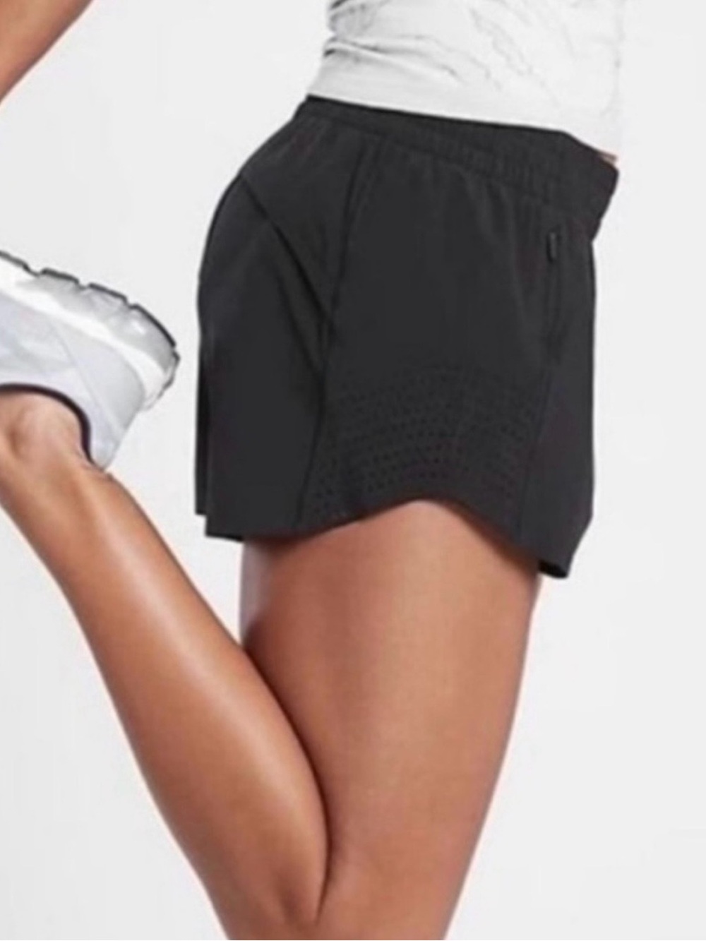 Athleta New Hustle 3" Black Running Shorts in Black Size M
NWT - Picture 8 of 16